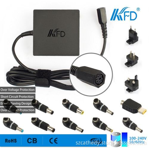 New Square 65W-90W Universal Adapter with 13 Pins Universal Laptop Power Supply